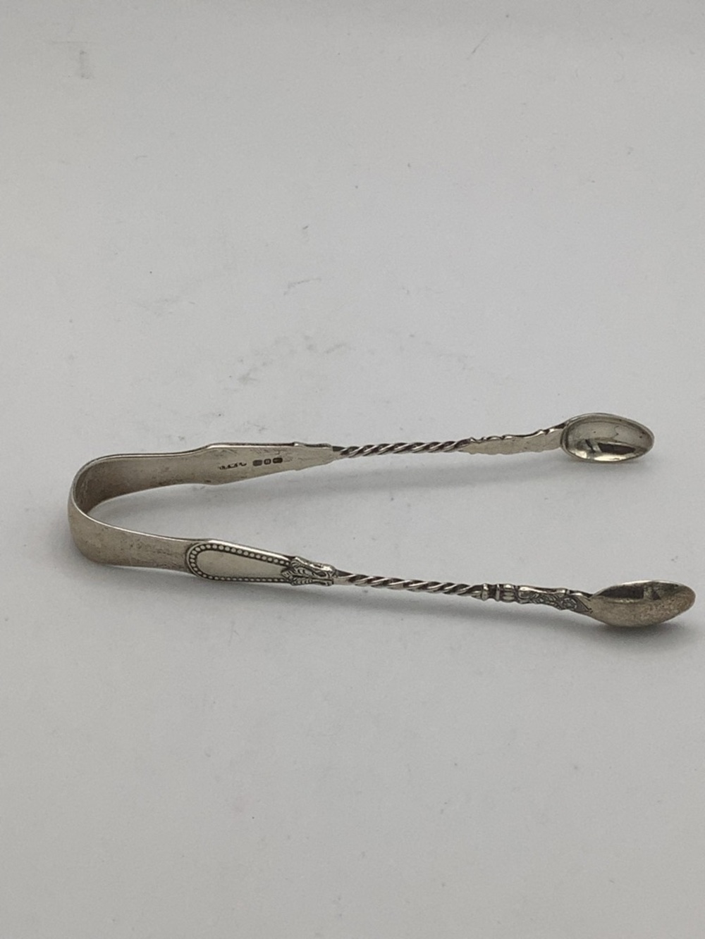 Vintage Sterling Silver Sugar Tongs and Silverplated Serving Spoons - Picture 11 of 16